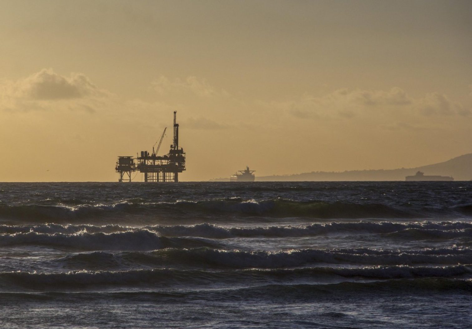 oil platform, offshore platform, oil rig