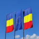 Steaguri Romania Ue Uniunea Eurpeana Aderare Europa Ro Copyright Contactati Www.afaceri.news