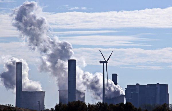 coal-fired power station, coal energy, wind edge