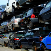junkyard, scrap metal, metal