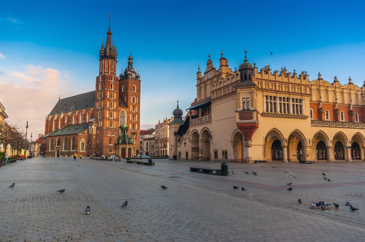 main market, kraków, the old town