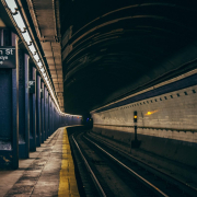 subway, underground, city