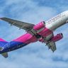 Wizzair departure from Lviv. Awesome bird in the epic sky.