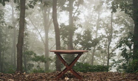 bench, table, outdoor