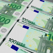 euro, bill, currency