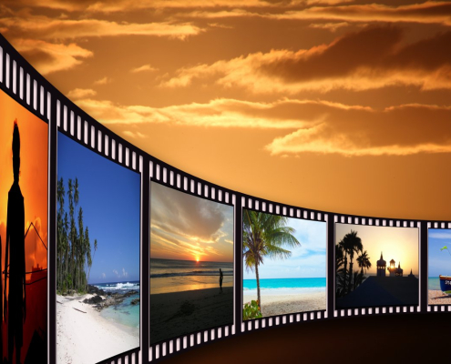 filmstrip, cinema strip, video film