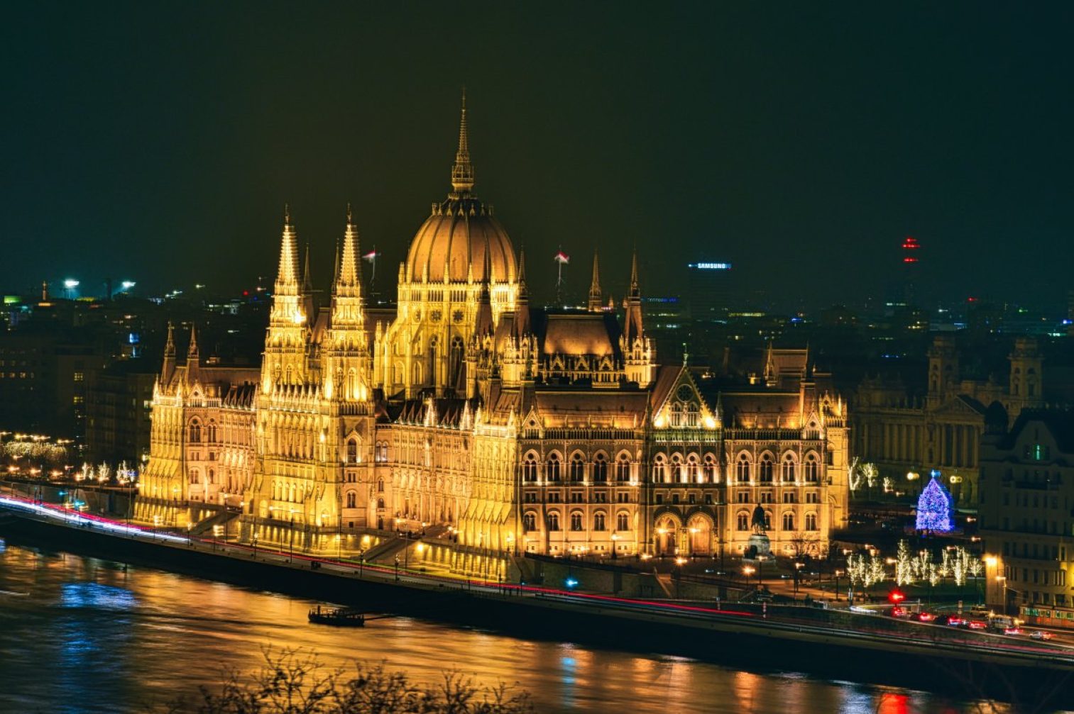 The hungarian parliament building