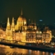 The hungarian parliament building