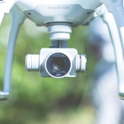 drone, flying, camera