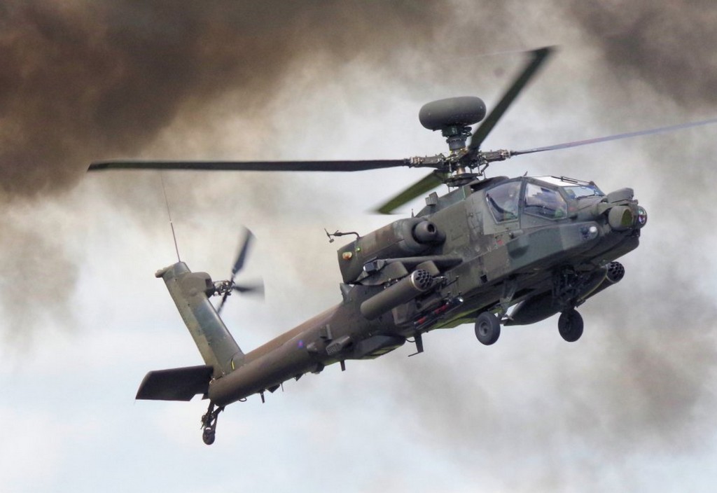 helicopter, apache, military