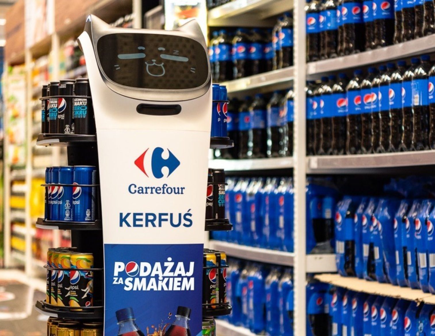 Robot Pepsi Carrefour