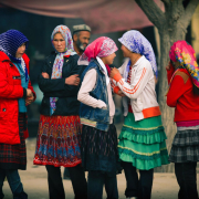 xinjiang, women, street