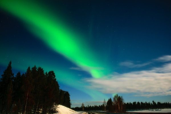aurora, aurora borealis, finnish lapland