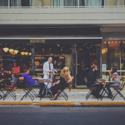 outdoor dining, restaurant, bar
