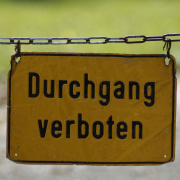sign, acces denied, path