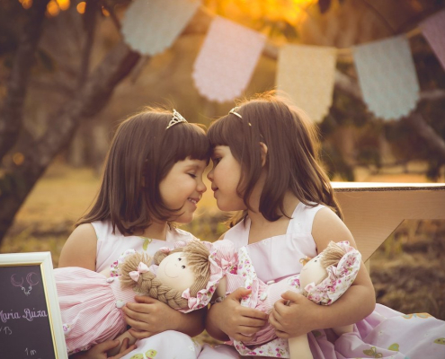 twins, girls, girl