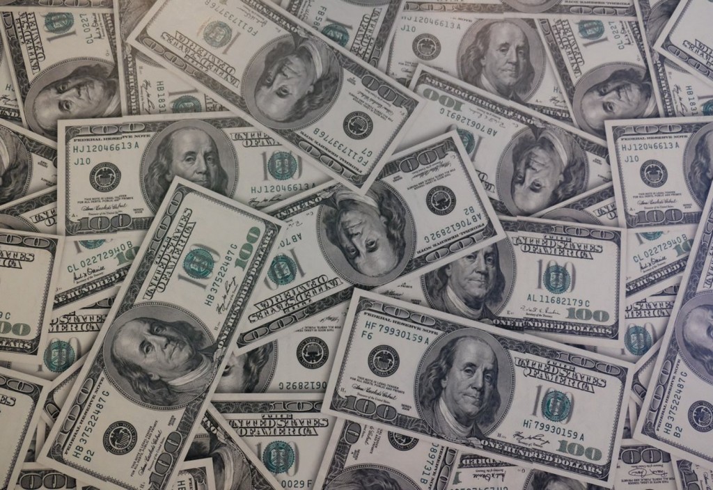 100 U.S. dollar banknote lot