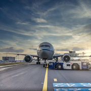 airplane, runway, airport