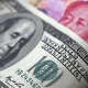 China India Dolar Yuan