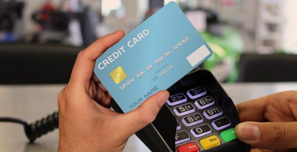 credit card, terminal, cashless