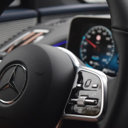 mercedes eqc, mercedes steering wheel, mercedes interior