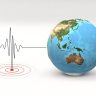 earthquake, pulse line, globe
