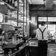 cafe, morning, coffee