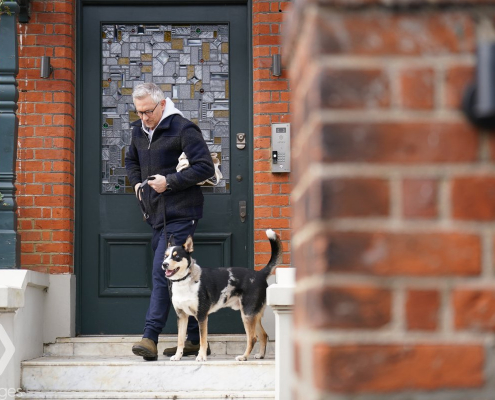 Gary Lineker Dog Walk