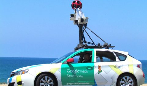 I was in CA on business when I happened upon this perfect photo opportunity.  Nothing like capturing the Google Maps car along Pacific Coast Highway on a beautiful day.  Thanks, Google Guy!!