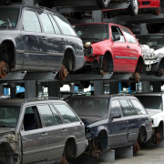 automobile, graveyard, prosperity