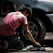child labor, car mechanic, cars