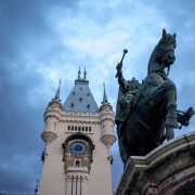 iasi, romania, the palace of culture