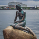 statue, little mermaid, copenhagen