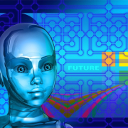 girl, future, digital