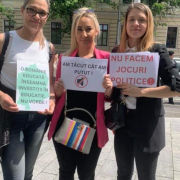 Protest Educatie Greva Generala Crop