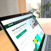 shopify-ecommerce-platform-visible-in-the-macbook-air-on-the-wooden-table-e-commerce-tips-wwwhooklenetpost10-e-commerce-tips-for-small-businesses-stockpack-unsplash.jpg Shopify ecommerce platform visible in the MacBook Air on the wooden table.E-commerce tips: www.hookle.net/post/10-e-commerce-tips-for-small-businesses