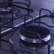 Stove closeup background