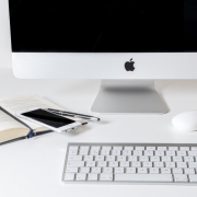 work, computer, apple