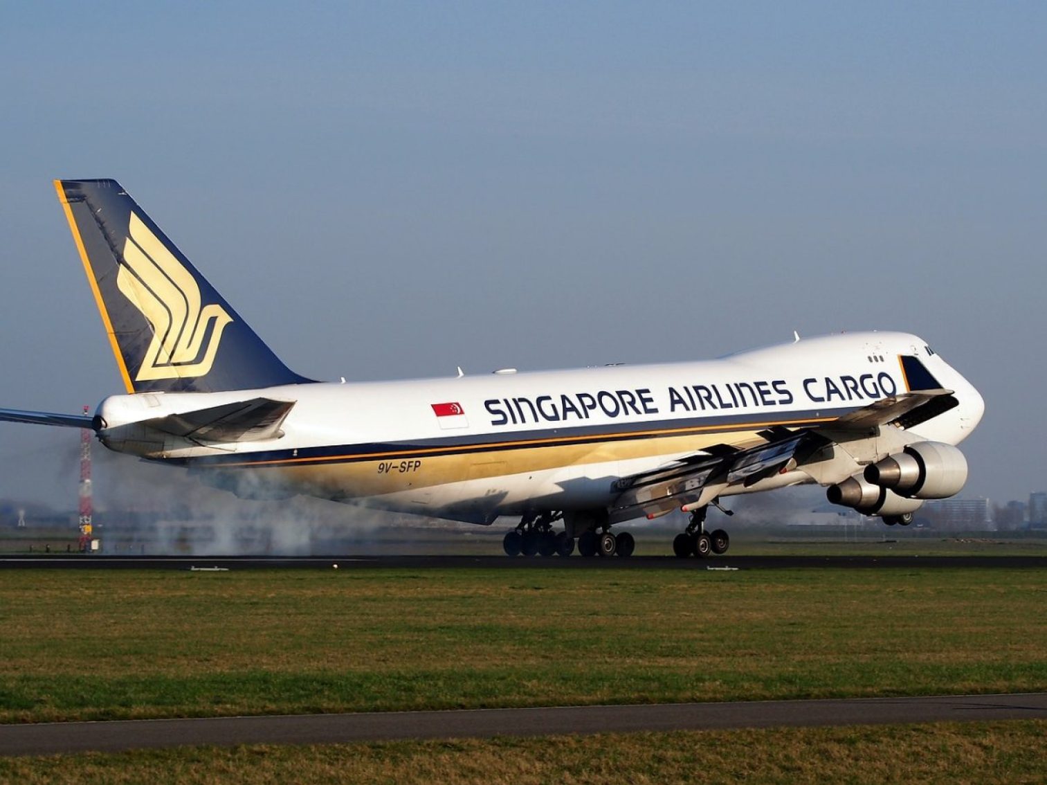 boeing 747, jumbo jet, singapore airlines