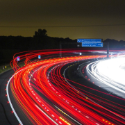 traffic, highway, lights