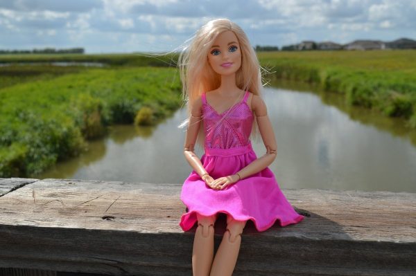 barbie, doll, blonde