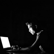 hacking, cyber, blackandwhite