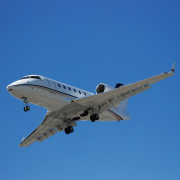 Airplane Landing In Toronto