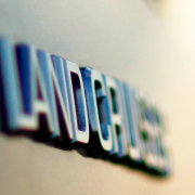 a close up of the name of a car