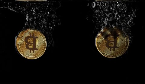bitcoin, cryptocurrency, splash