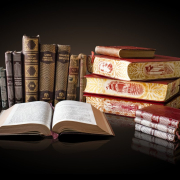 Bookcase books collection cover