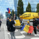 AUR protest Viena Aur Protest Viena