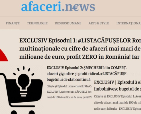 Lista Capuselor Primele 3 Episoade Ancheta Exclusiva Afaceri.news
