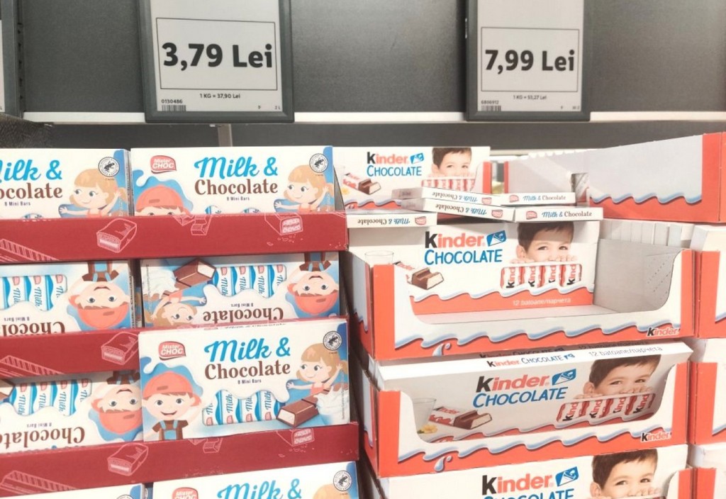 Lidl copie ciocolată Kinder marcă proprii mărci proprii Copyright foto Contactati www.AFACERI.news Lidl Copie Ciocolată Kinder Marcă Proprii Mărci Proprii Copyright Foto Contactati Www.afaceri.news