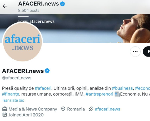 Twitter X afaceri_news Twitter X Afaceri News